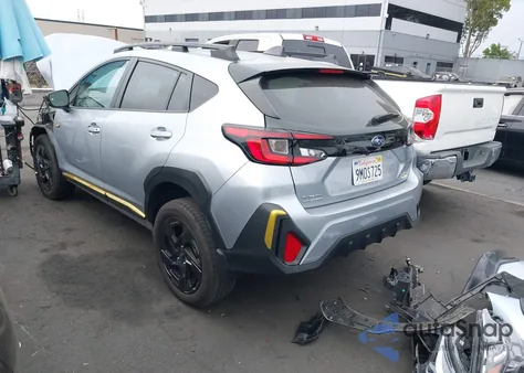 2024 Subaru Crosstrek Sport из США, поврежденный, VIN 4S4GUHF65R3737411